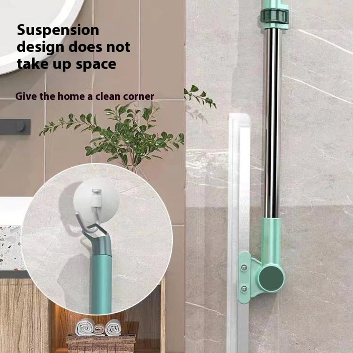 |FREE DELIVERY| Magic Broom – 180° Rotating Floor Cleaner