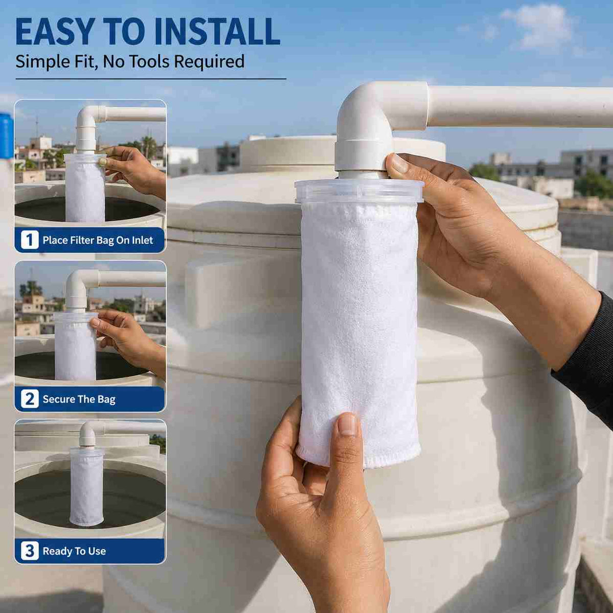 |FREE DELIVERY| Premium Water Tank Filter Bag